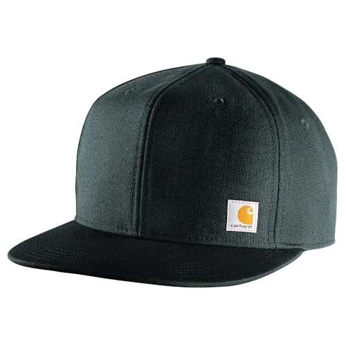 Carhartt 106665 Men's Firm Duck Flat Brim Cap