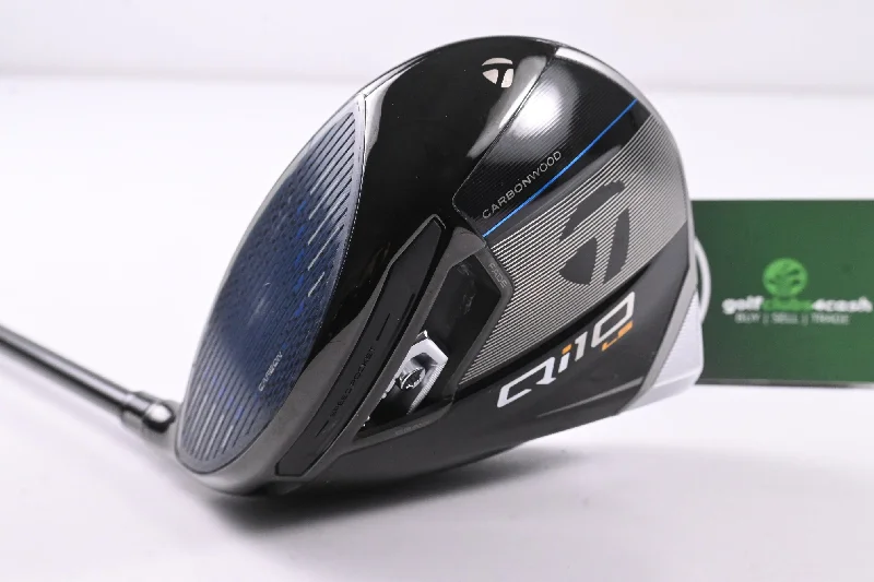 Left Hand Taylormade Qi10 LS Driver / 9 Degree / X-Flex HZRDUS Smoke RDX Black