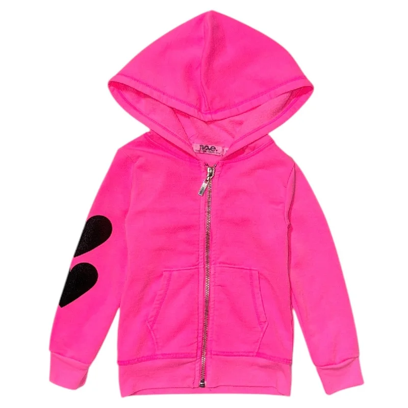 HEART ZIP UP HOODIE