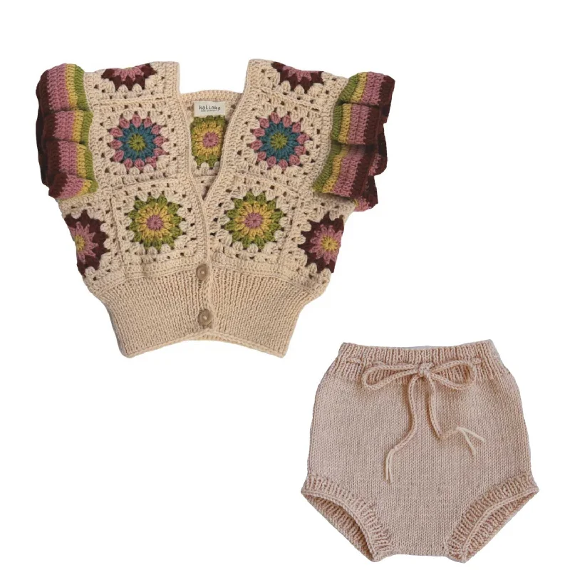 Kalinka Neda Cloud Vest & Bloomer Set