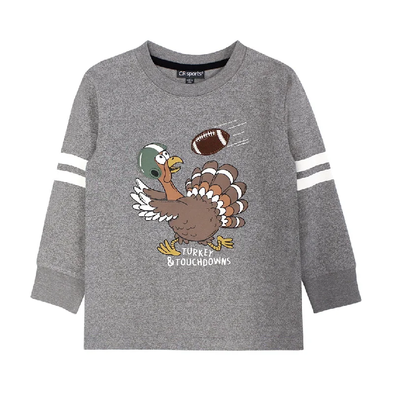 Boys L/S Turkey Touchdown Shirt