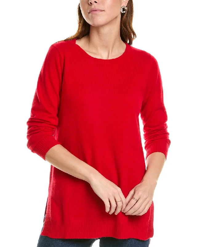 Sofiacashmere Tunic Cashmere Sweater