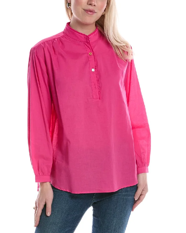 Anna Kay Lauren Cashmere-Blend Top