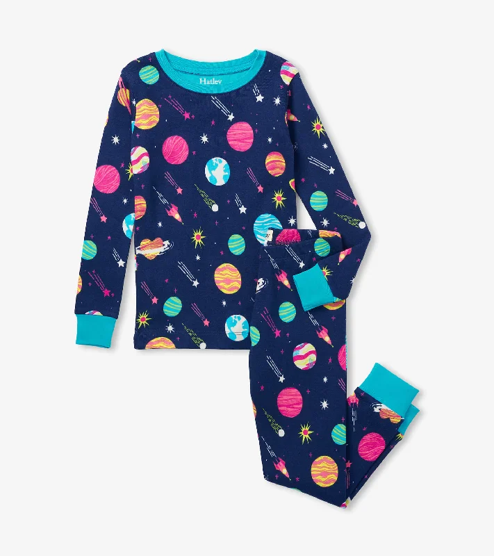 2 Piece Girls Interstellar Pajamas