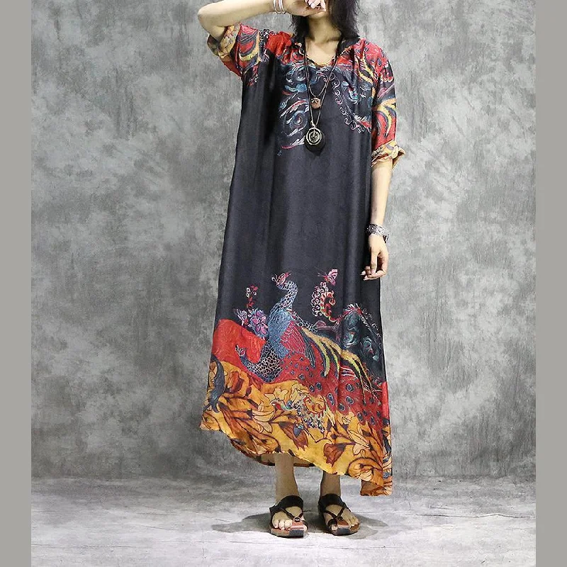 Style prints silk clothes Pakistani Fashion Ideas black Art Dresses summer