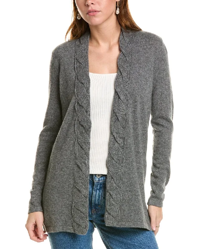 Sofiacashmere Chunky Cashmere Cardigan