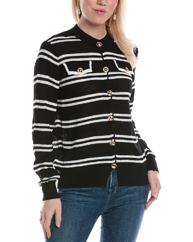 Anna Kay Le Mariner Cashmere-Blend Cardigan