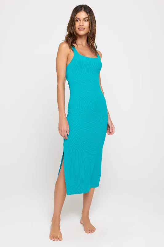 Valerie Twist Back Midi Dress