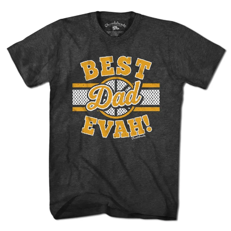 Best Dad Evah Hockey T-Shirt