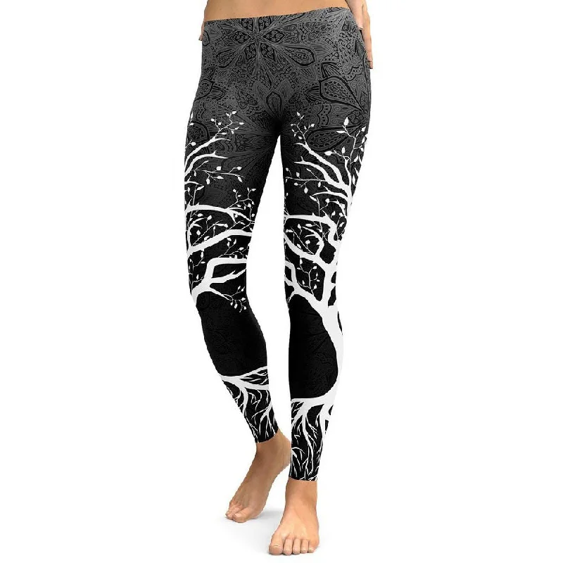 Tree Printed Leggings