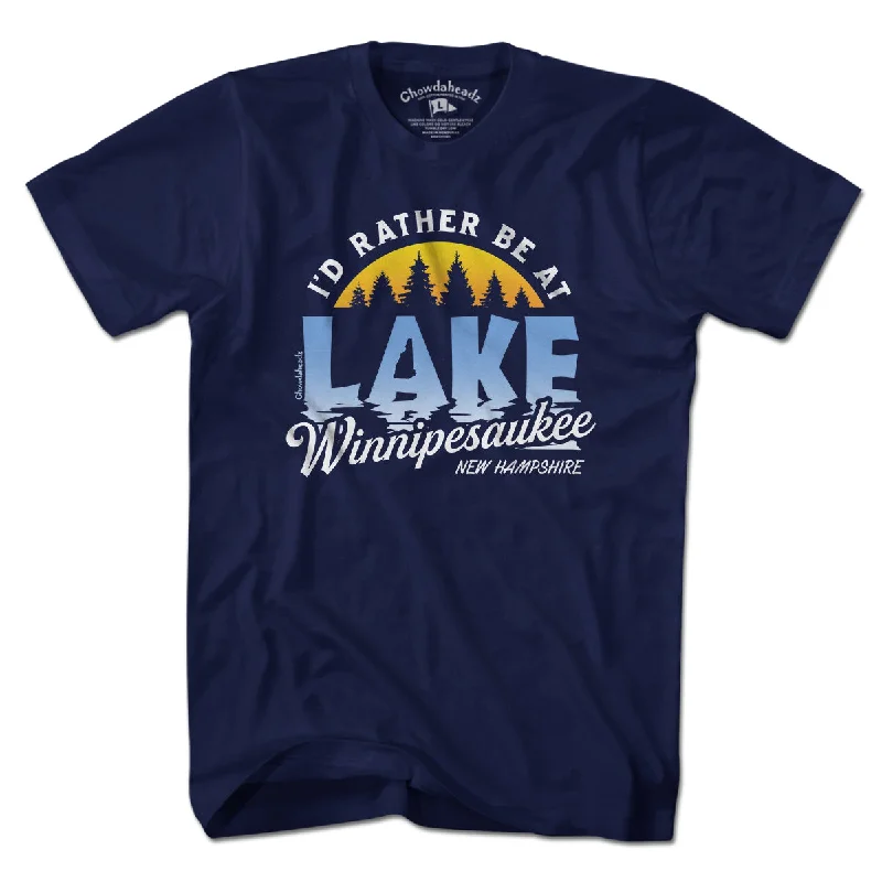 I'd Rather Be at Lake Winnipesaukee T-Shirt