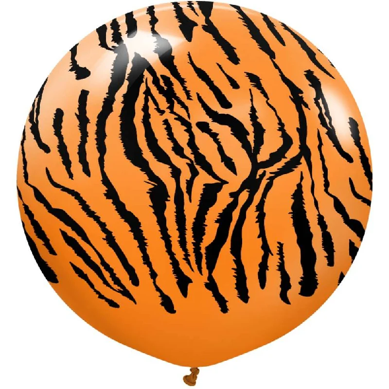 24 inch KALISAN SAFARI TIGER - ORANGE W/ BLACK INK