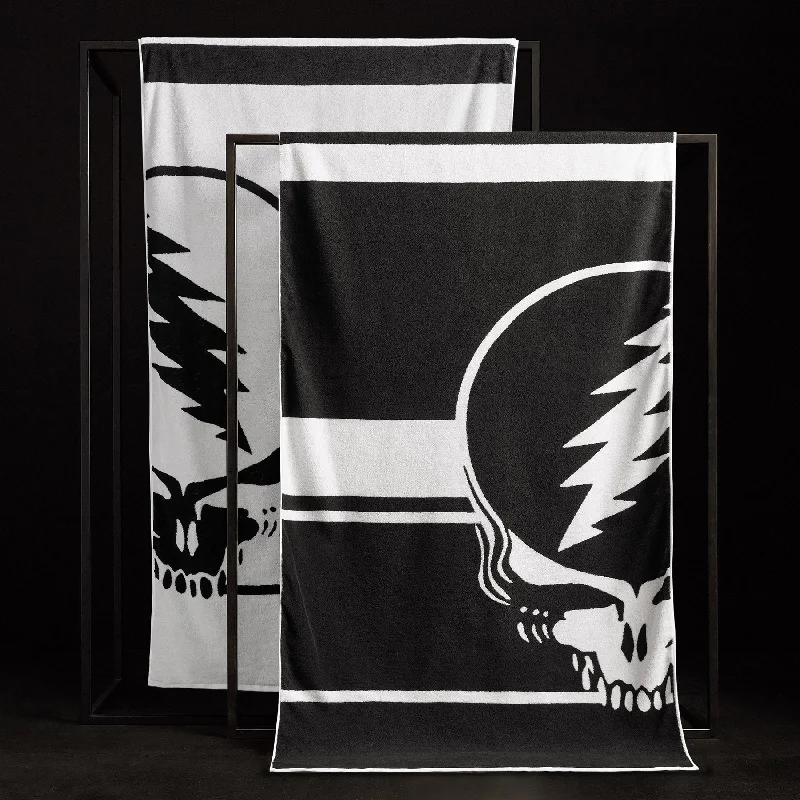 Grateful Dead Beach Towel - Black/White