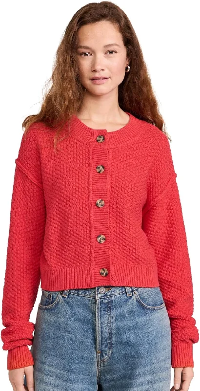 Free People Women's Lila Cardi, Heart Eyes