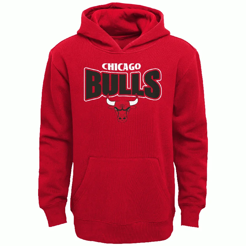 Chicago Bulls Youth Hoodie Pullover Sweatshirt