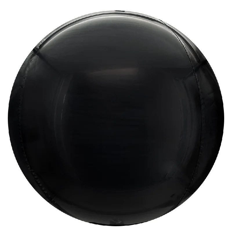 14 inch MIRROR MATTE BALLOON - BLACK