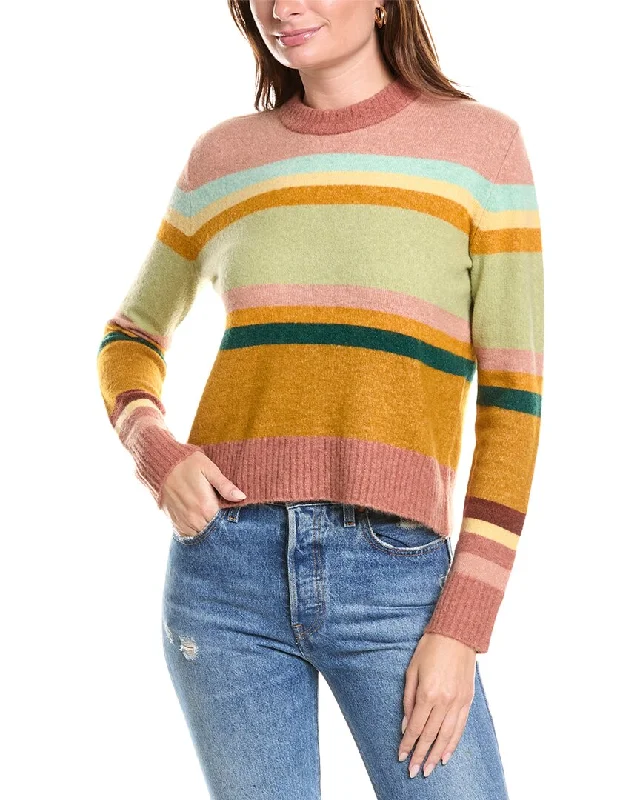 27 Miles Malibu Striped Wool & Alpaca-Blend Sweater