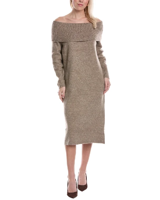 Anna Kay Lorelle Cashmere-Blend Sweaterdress