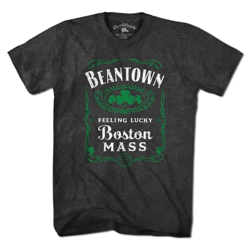 Beantown Boston Mass Label T-Shirt