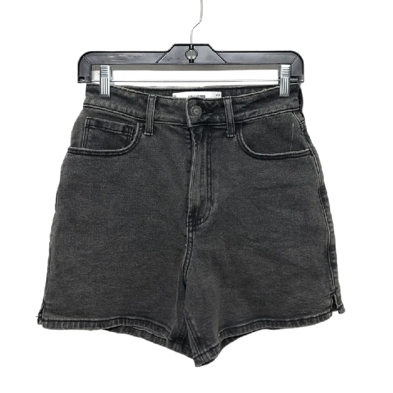 Black Denim Shorts Hollister, Size 0