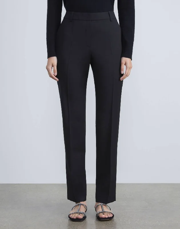 Clinton Ankle Pant In Black