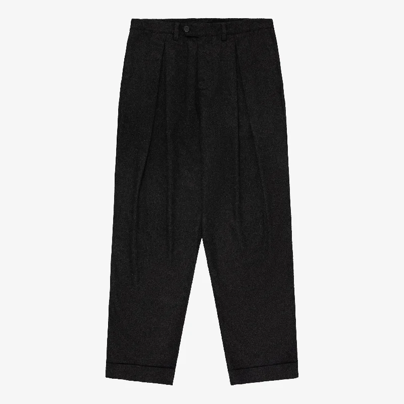 Cuffed Wool Trouser