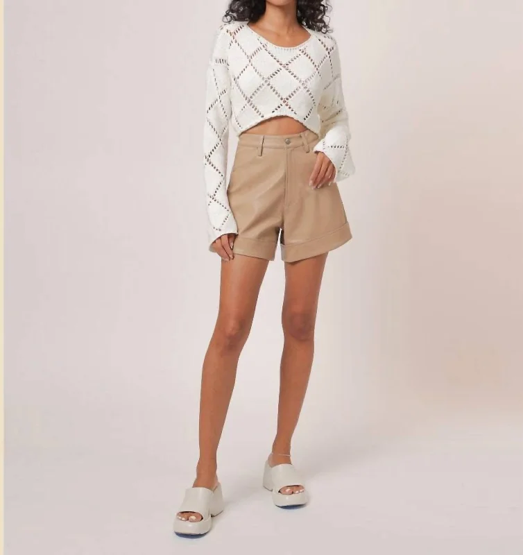 Dela Shorts In Khaki