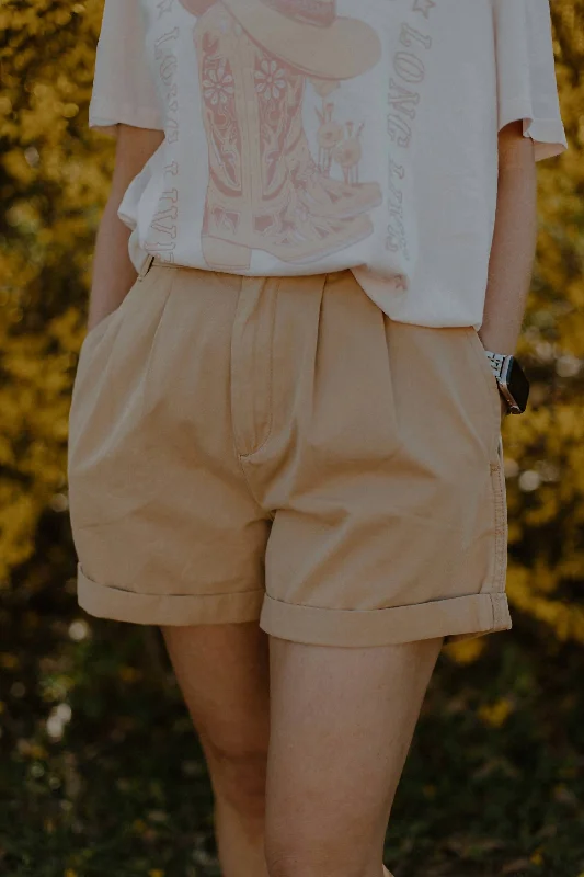 First Light Shorts In Khaki