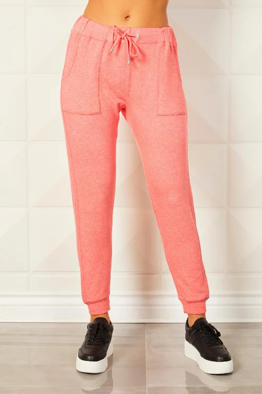 Joggers In Coral