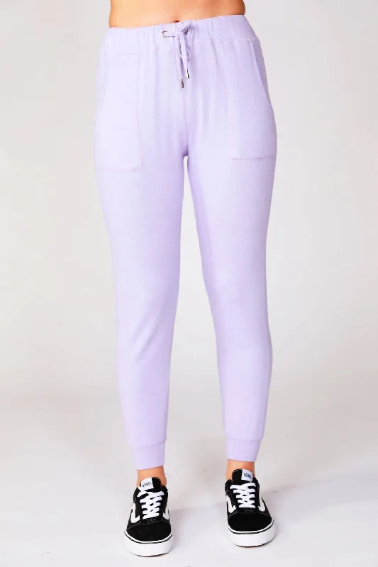 Joggers In Lilac