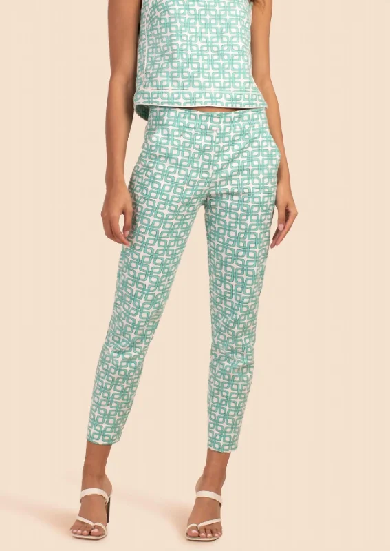 Moss 2 Pant In Turquoise