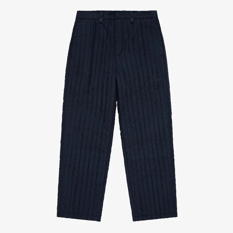 Nylon Quilted Pant